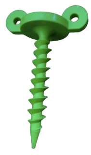 Plastový vrut k uchycení plachet Flortex - balení 4 ks